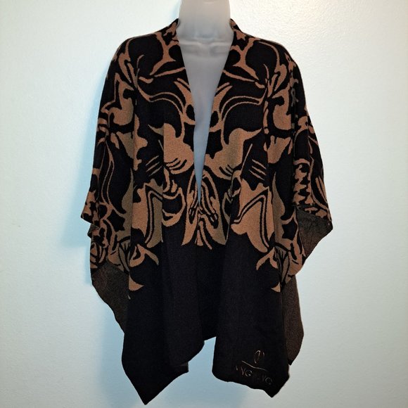 Ming Wang Sweaters - Ming Wang Spreading Hope Sweater Wrap one size